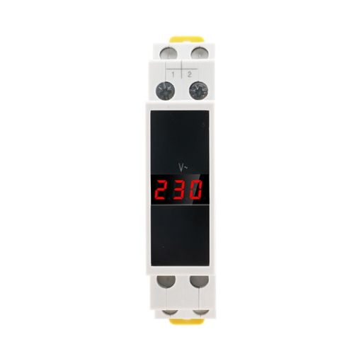 SINOTIMER SDM011 Single-Phase AC Digital Voltmeter Din Rail Type - 1