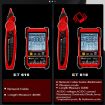 ET618 Red Adjustable Network & POE Cable Tester, Rechargeable - 3