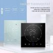 BHT-008GCL 95-240V AC Smart Home Boiler Heating Thermostat Black - 4