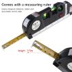 LV-03 Black Laser Level with 250cm Tape Measure Pro 3 - 5