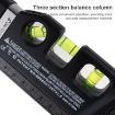 LV-03 Black Laser Level with 250cm Tape Measure Pro 3 - 7