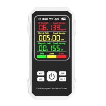 White High Frequency Electromagnetic Radiation Detector - 1