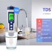 EZ-9909 5-in-1 Water Quality Detector: PH/Salinity/Temp/TDS/EC - 9