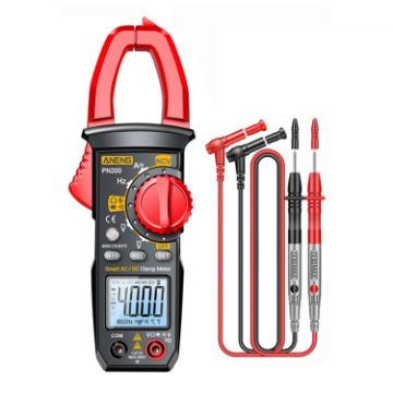 ANENG PN200 High Precision AC/DC Multifunctional Clamp Meter (Red) - 1