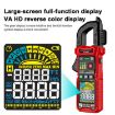 HABOTEST HT205D Clamp Multi-Function Digital Multimeter (Black Red) - 6