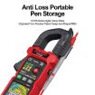HABOTEST HT205D Clamp Multi-Function Digital Multimeter (Black Red) - 8