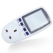 UK Plug LCD Energy Meter Watt Voltage Power Analyzer 230-250V 13A - 5