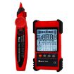 ET616 Red Rechargeable Adjustable POE Network Cable Tester - 1