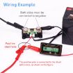 50A 12V/48V Battery Charge Meter with Digital Display Voltmeter 2m - 4