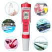 Portable 4-in-1 PH/TDS/EC/TEMP Water Quality Tester Pen - 7
