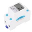 DDS528 5-32A Single-phase Household DIN Rail Energy Meter - 1