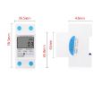 DDS528 5-32A Single-phase Household DIN Rail Energy Meter - 5