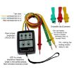 SP8030 3 Phase AC Phase Detector Rotation Tester Indicator - 5