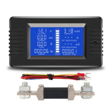 PZEM-015 DC 0-200V Voltage Current Battery Tester with 300A Shunt - 1