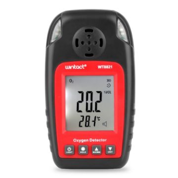 WINTACT WT8821 High Sensitive Oxygen Gas Sensor Alarm Detector - 1