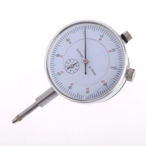Precision Tool: 0-10mm Dial Indicator, 0.01mm Portable Test Indicator - 1