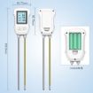 3 in 1 Soil Detector: Moisture, Temperature, PH Digital Display - 4