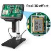 3D Digital 7" Microscope for Industrial, Watch & Jewelry (US Plug) - 4