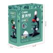 Children's Educational Microscope Toy Light Blue HD 1200X - 4