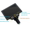 G1200 7" LCD 1200X Portable Electronic Desktop Microscope, US Plug - 4