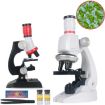 Kids' Microscope Toy Set 1200X for Early Science Education - 8