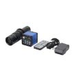 16MP Industrial Camera with Adjustable Focus Lens and CCD Microscope - 5