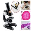 C2119 HD 450X Microscope Toy for Children's Early Education (Black) - 6