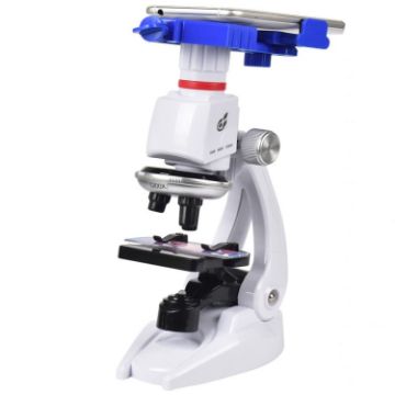 Biological Microscope C2156 with Phone Holder for Students - 1