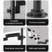 Luowei LW-017 360 Folding Rotating Microscope Bracket Arm - 9