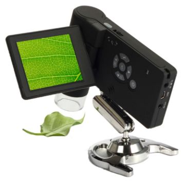 500X 5MP LCD Digital Microscope with 8 LEDs (DMS-039M) - 1