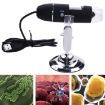 USB Digital Microscope 1000X with 0.3MP Sensor & Stand - 8 LED, Black - 1