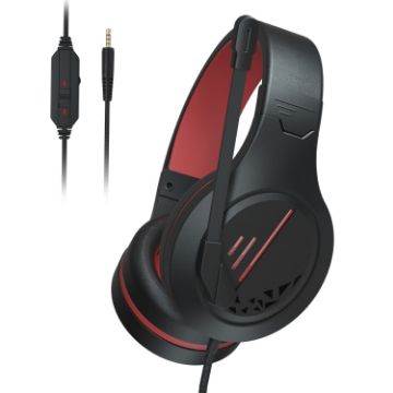 SADES MH601 Gaming Headset, Noise Reduction, 3.5mm, Black Red - 1