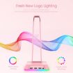 RGB Lighting Headset Holder Stand - ONIKUMA ST-2 (Pink) - 3