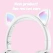 BK9 HiFi Cat Ear 7.1 Surround Sound Bluetooth Gaming Headset White - 7
