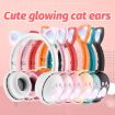 BK9 Luminous Cat Ear Bluetooth Gaming Headset 7.1 Surround, Black - 3