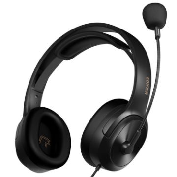 Edifier K5000 USB Headset for Online Classes & Oral Training, Black - 1