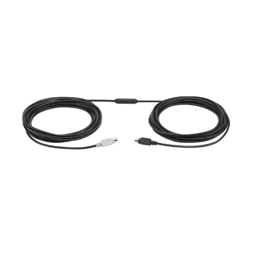 Logitech CC3500 10m Black Speaker Microphone HUB Camera Cable - 1
