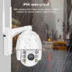 QX2 1080P HD 360 Panoramic WiFi Smart Camera, IP66 Waterproof EU Plug - 4