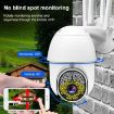 QX38 1080P WiFi Outdoor Dome Camera with Night Vision & Motion Detection - 4