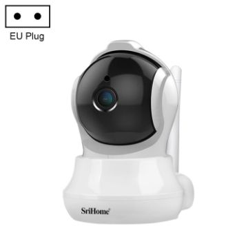 SriHome SH020 1296P HD AI IP Camera, Two Way Talk, Night Vision - 1