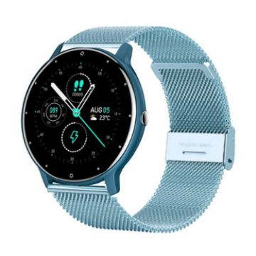 ZL02D Smart Watch 1.28" Steel Band, Heart Rate, IP67, Blue - 1