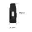 Green Silicone Clip Case for Fitbit Inspire/Inspire HR/Ace 2 - 5