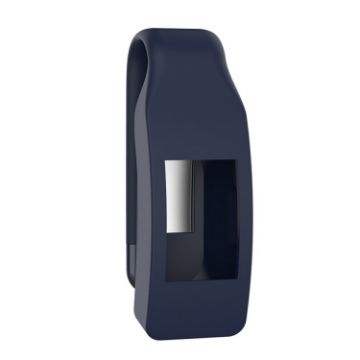 Blue Silicone Clip Case for Fitbit Inspire/Inspire HR/Ace 2 Watch - 1