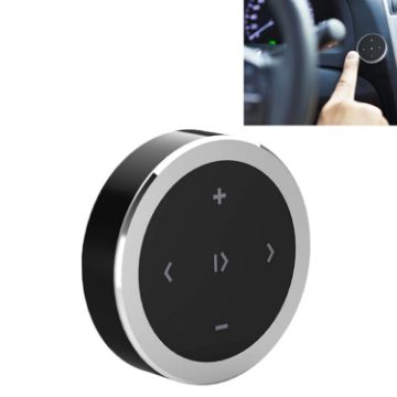 Silver Car Bluetooth Multimedia Steering Wheel Remote Controller - 1