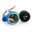 European Standard 12V 10A Car Cigarette Lighter Assembly (Green) - 3