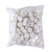 100 PCS White Plastic Rivets Fastener Push Clips - 2