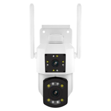 ESCAM PT210 2x3MP Dual Lens WiFi Camera with Two-way Voice & Motion Detection - 1