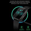 TK10 1.91" IP68 Waterproof Smart Watch with Leather Band (Black) - 6