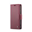 Samsung Galaxy S23+ 5G CaseMe Leather RFID Phone Case (Wine Red) - 2