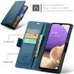 Samsung Galaxy A32/M32 5G CaseMe Butterfly Leather RFID Case Blue - 4